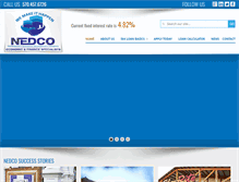 Tablet Screenshot of nedcocdc.com